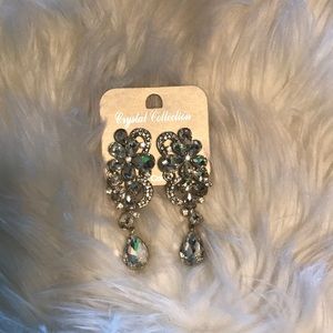 Diamond Rhinestone Earrings